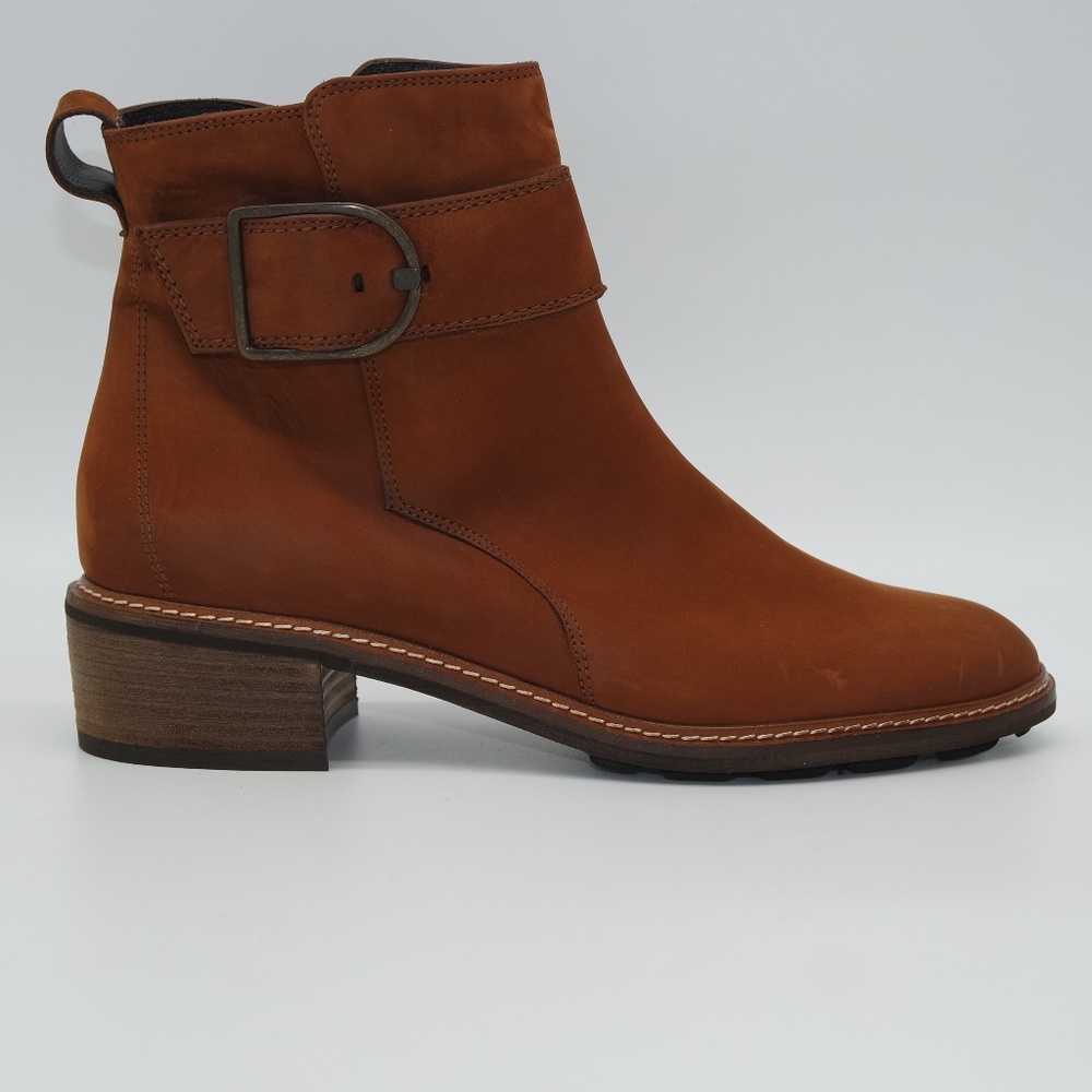 Paul Green Diego Cognac Nubuck Boots Size US 8  UK 5.5 - Picture 5 of 10